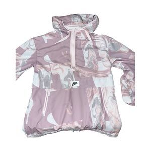 Women’s NIKE Half Zip Windbreaker Jacket SMALL